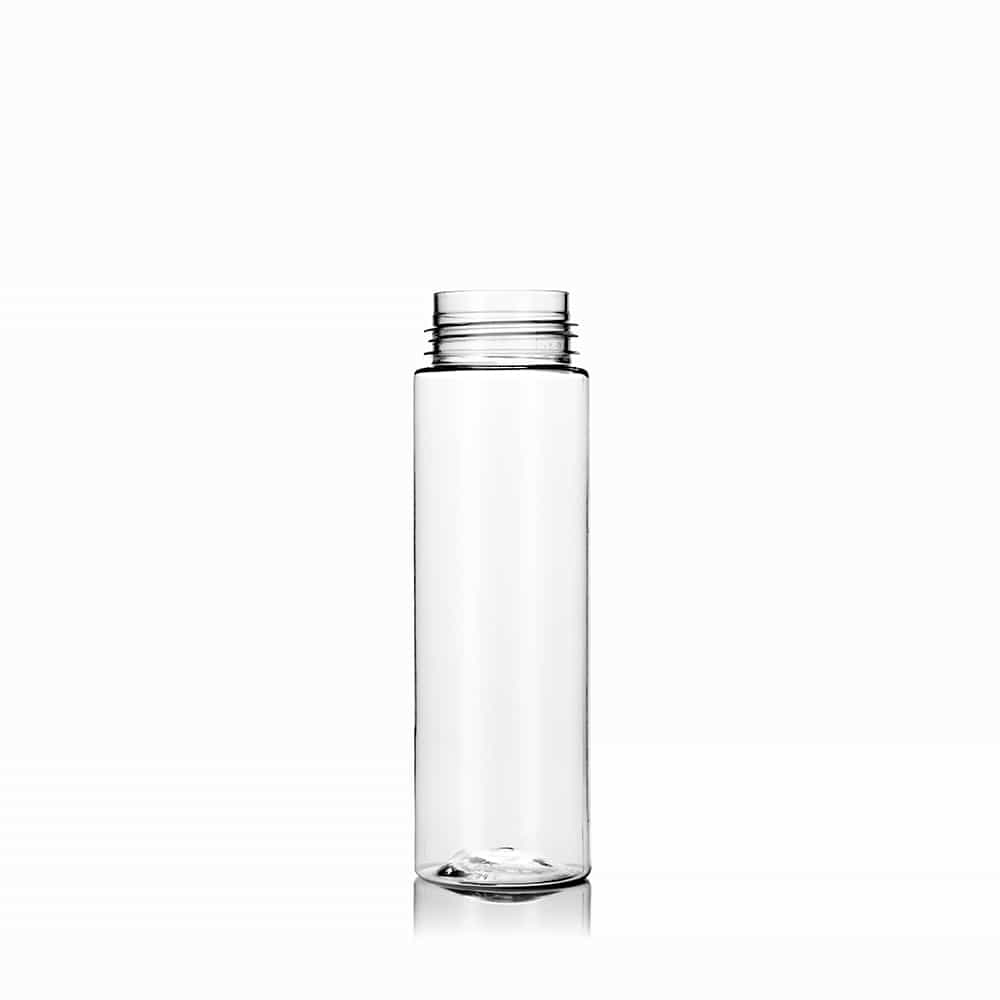 2 oz Clear PET Foam Bottle Bottle with 30-400 neck finish
