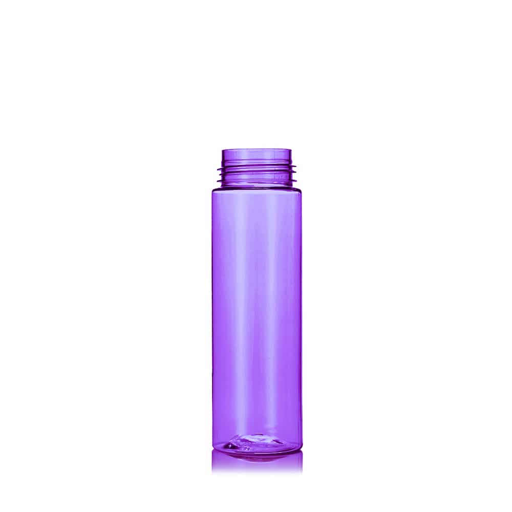 2 oz Purple PET Foam Bottle Bottle with 30-400 neck finish