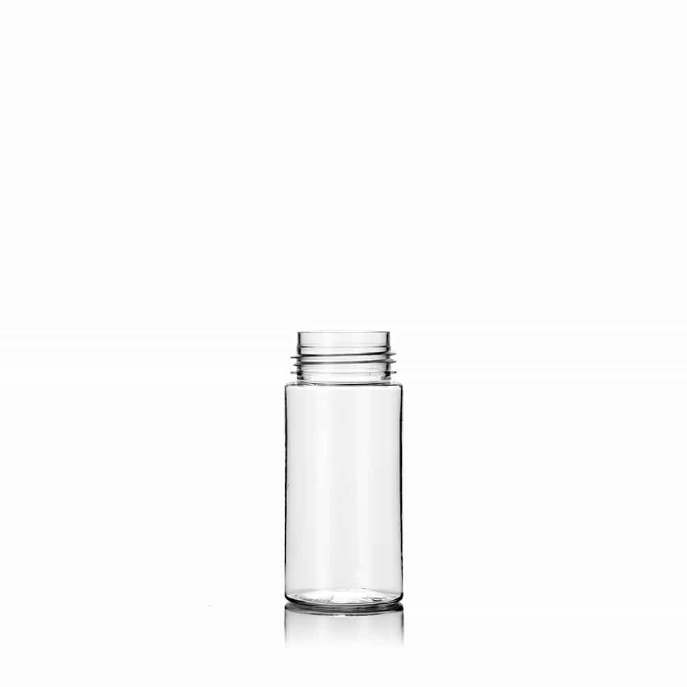 4 oz Clear PET Foam Bottle Bottle with 42-410 neck finish