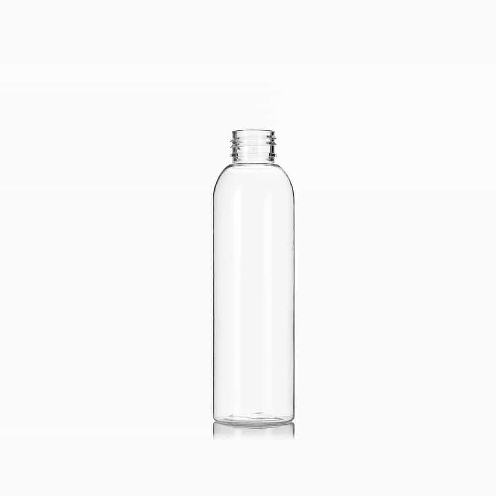 5 oz Clear PET Bullet Bottle with 24-410 neck finish