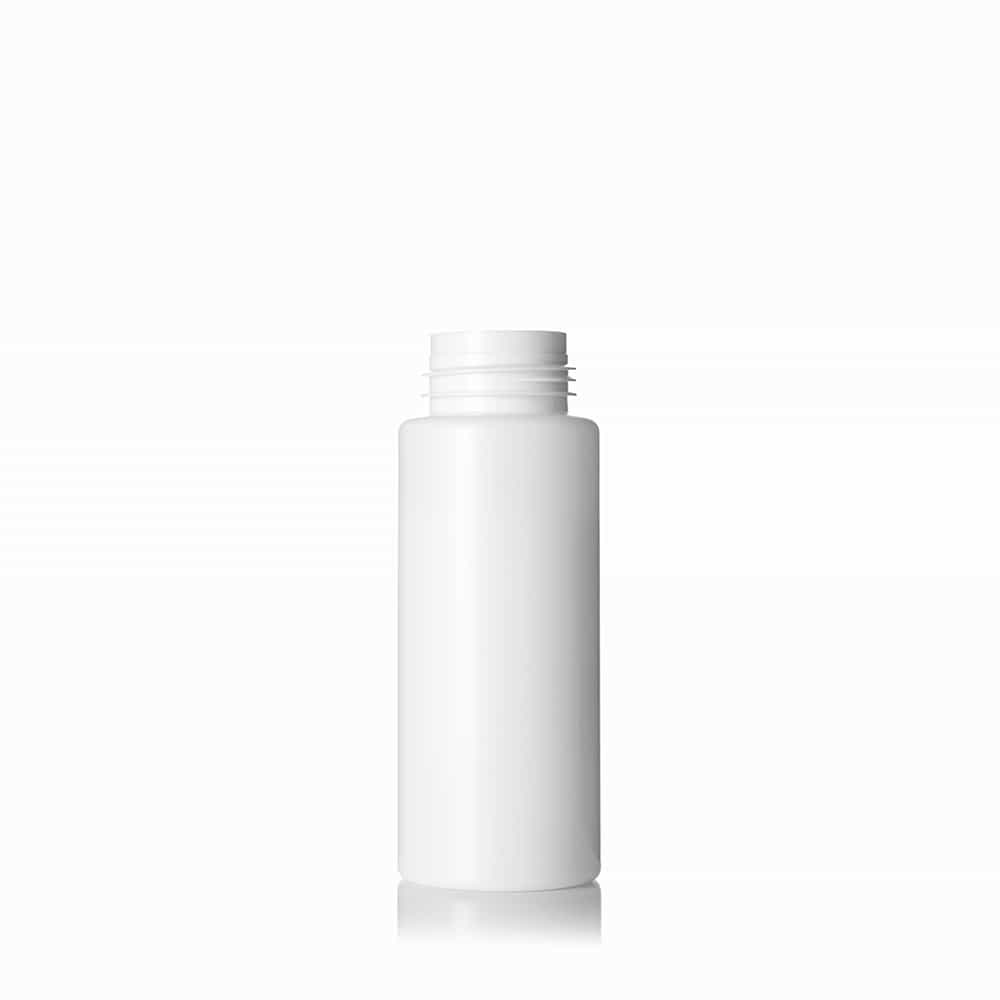 8 oz White PET Foam Bottle Bottle with 42-410 neck finish