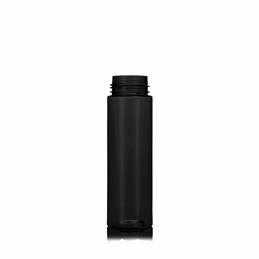 6.5 oz Black PET Foam Bottle Bottle with 42-410 neck finish