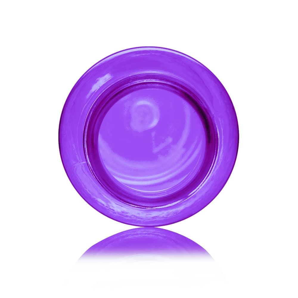 2 oz Purple PET Cosmo Bottle with 24-410 neck finish - Product image