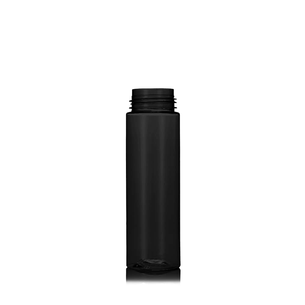 2 oz Black PET Foam Bottle with 30-400 neck finish - Product image