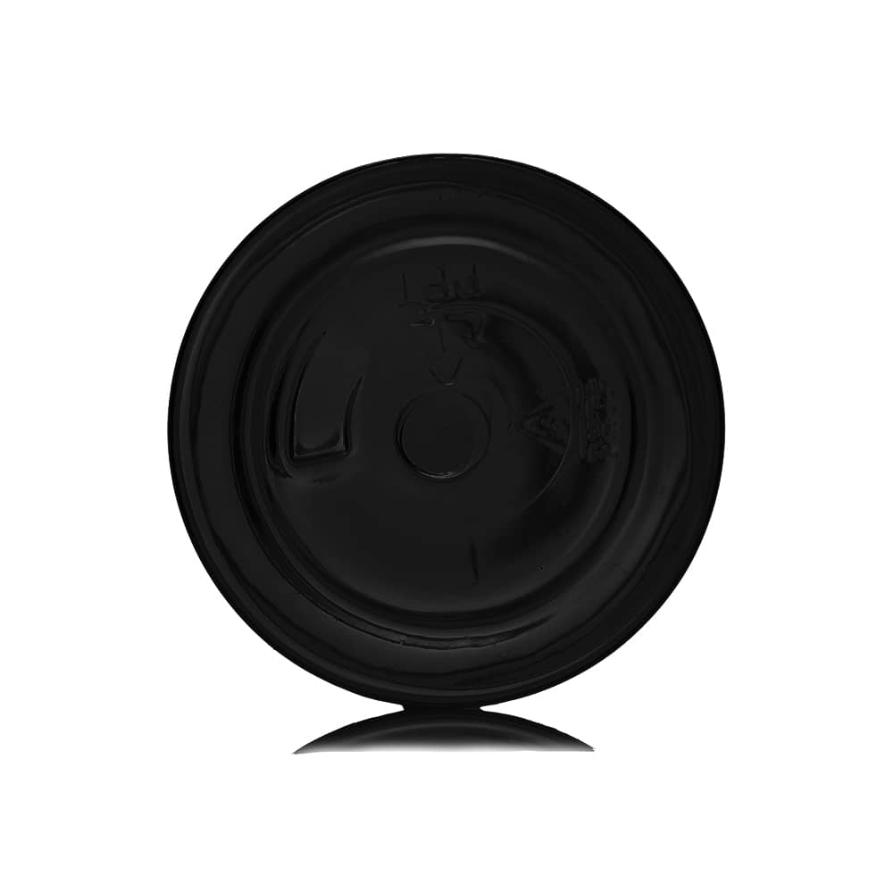 2 oz Black PET Foam Bottle with 30-400 neck finish - Product image