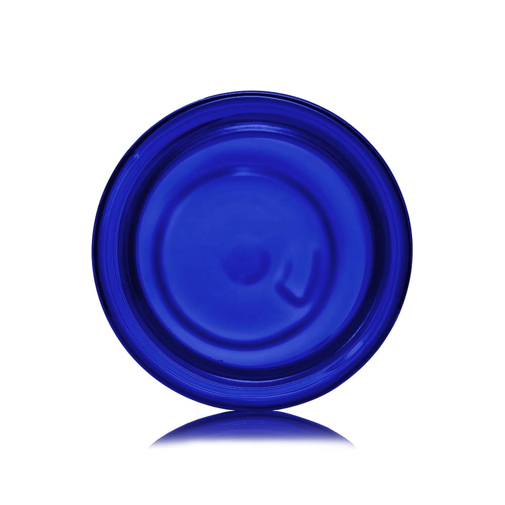 2 oz Blue PET Foam Bottle with 30-400 neck finish - Product image