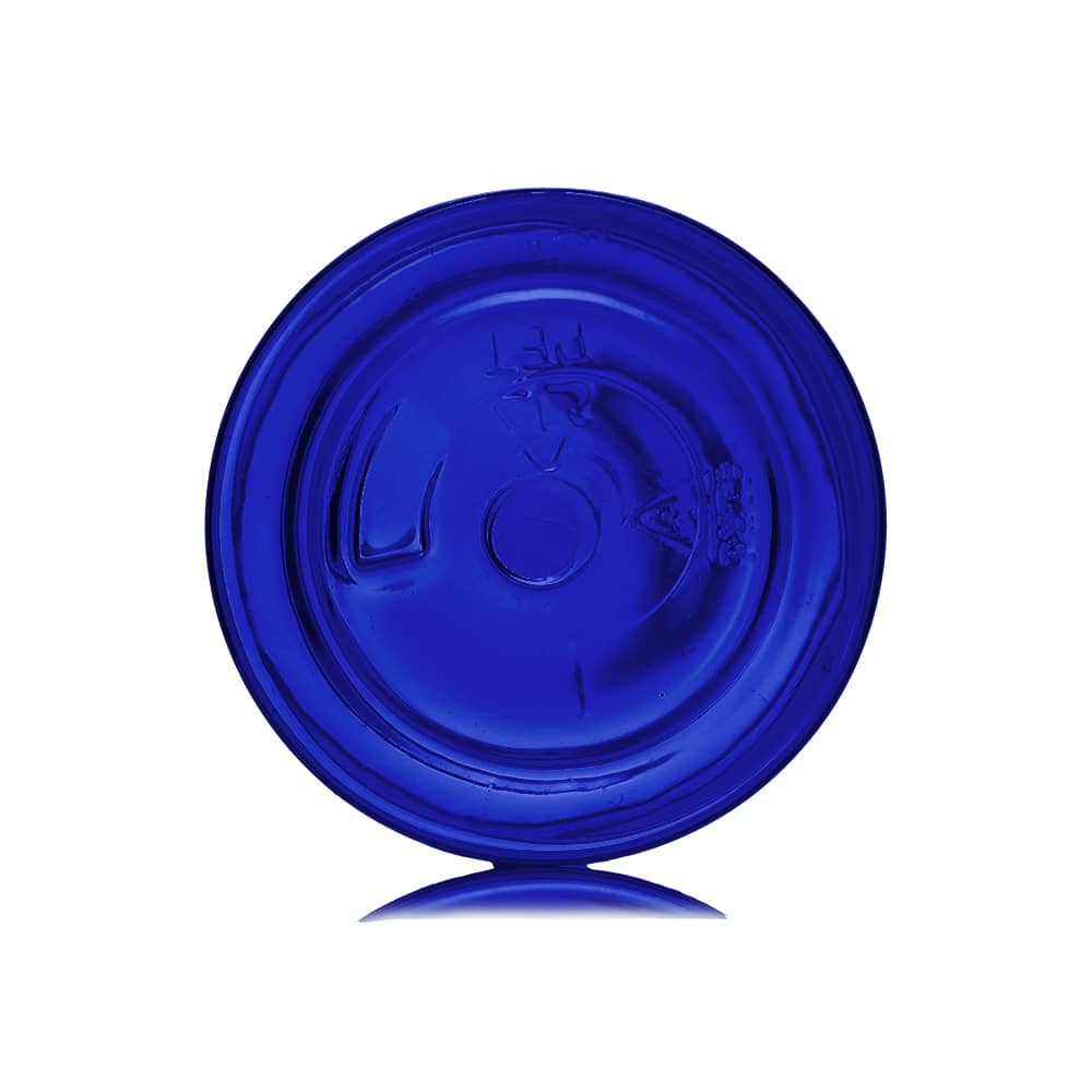 2 oz Blue PET Foam Bottle with 30-400 neck finish - Product image