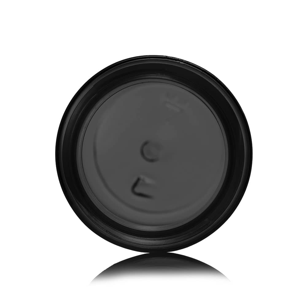 4 oz Black PET Foam Bottle with 42-410 neck finish - Product image