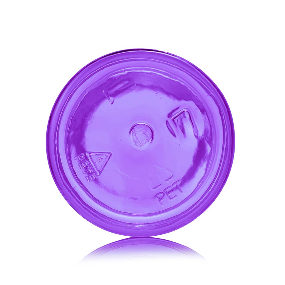 4 oz Purple PET Foam Bottle with 42-410 neck finish - Product image