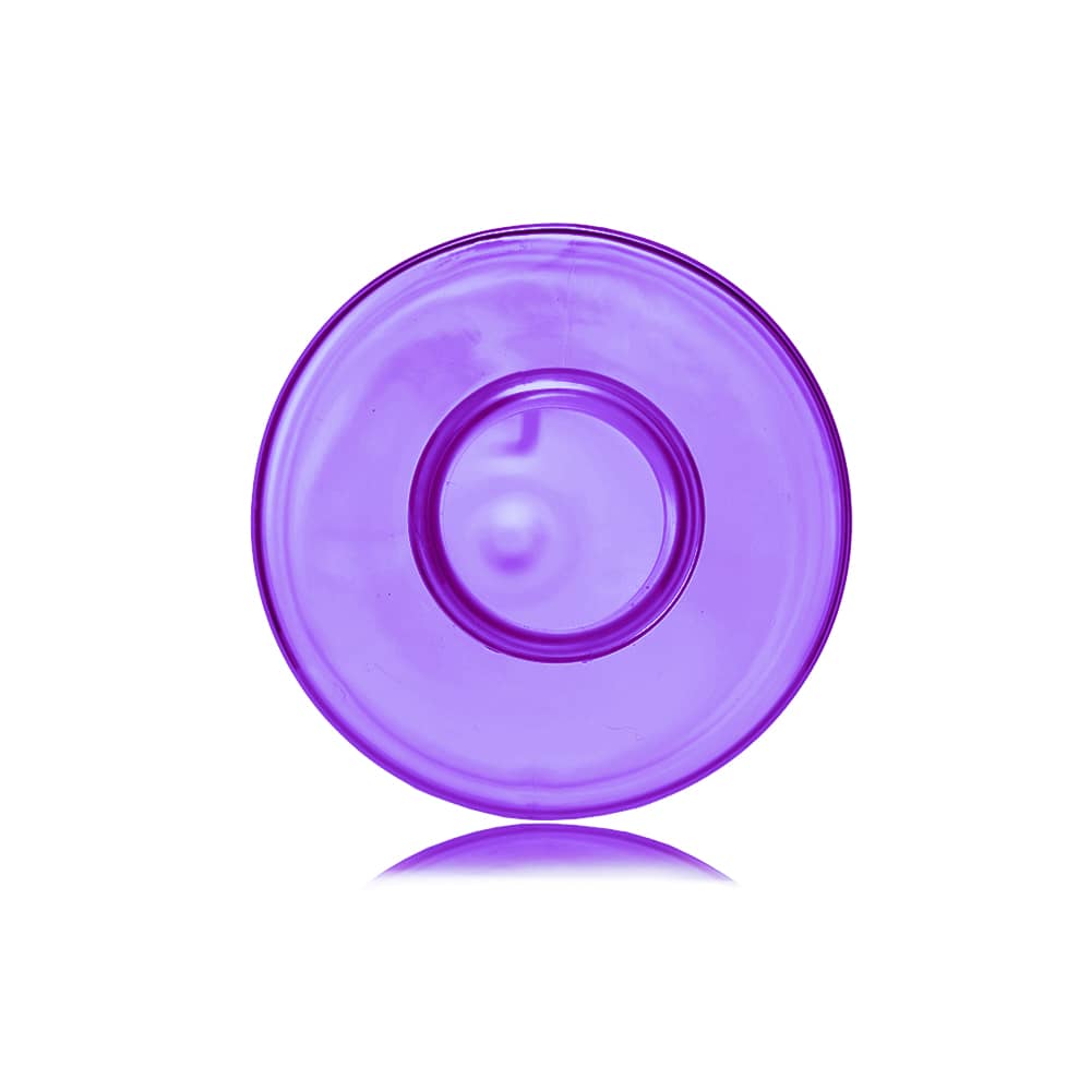 8 oz Purple PET Cylinder Round Bottle with 24-410 neck finish - Product image