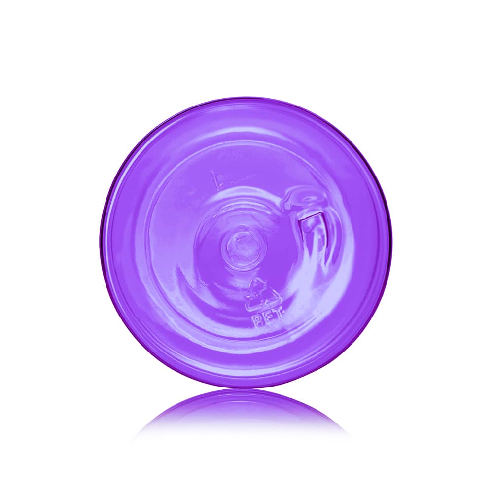 8 oz Purple PET Bullet Bottle with 24-410 neck finish - Product image