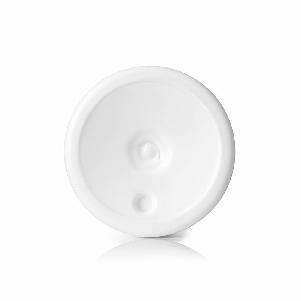 8 oz White PET Foam Bottle with 42-410 neck finish - Product image