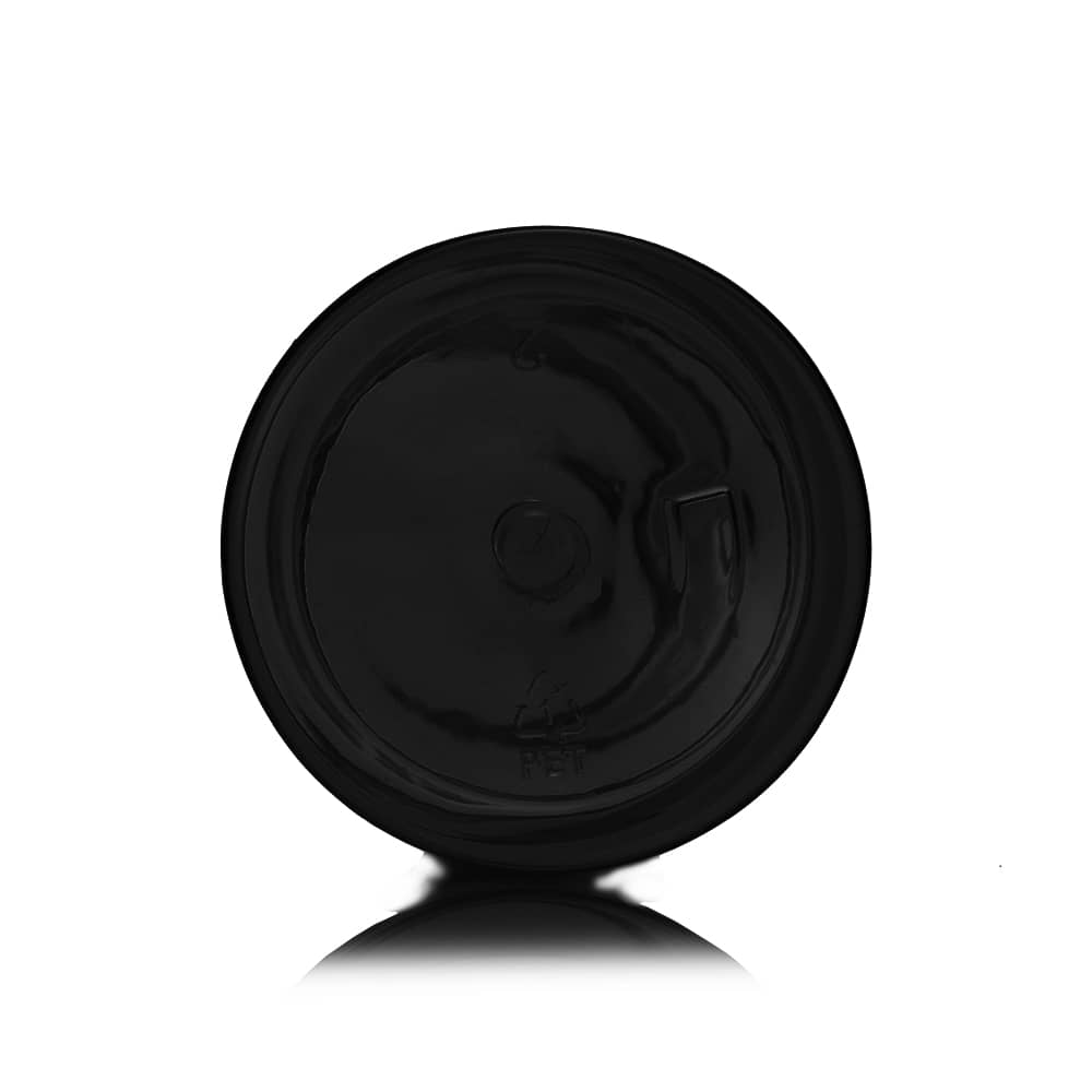 6.5 oz Black PET Foam Bottle with 42-410 neck finish - Product image