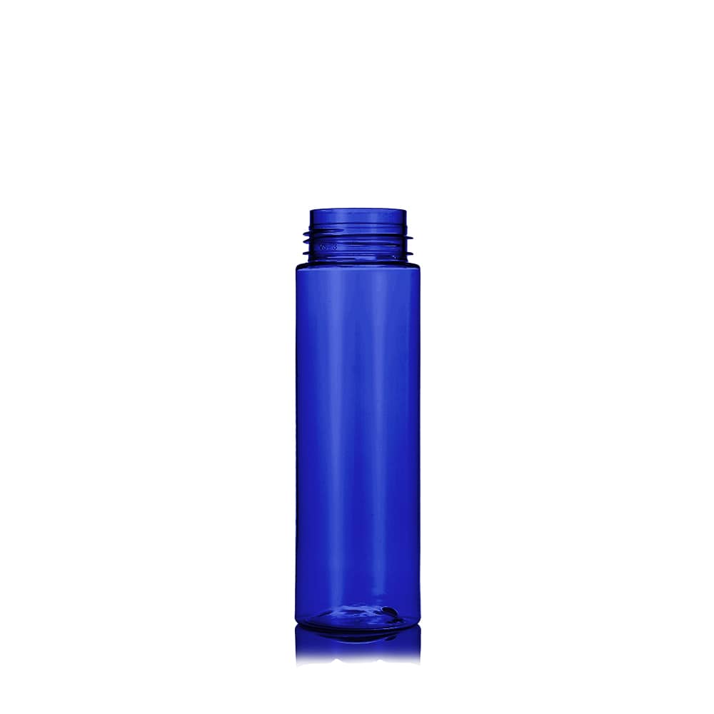 6.5 oz Blue PET Foam Bottle with 42-410 neck finish - Product image