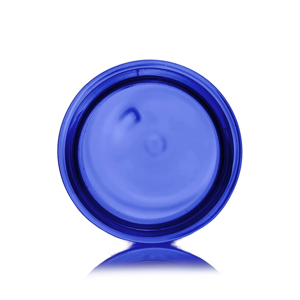 6.5 oz Blue PET Foam Bottle with 42-410 neck finish - Product image