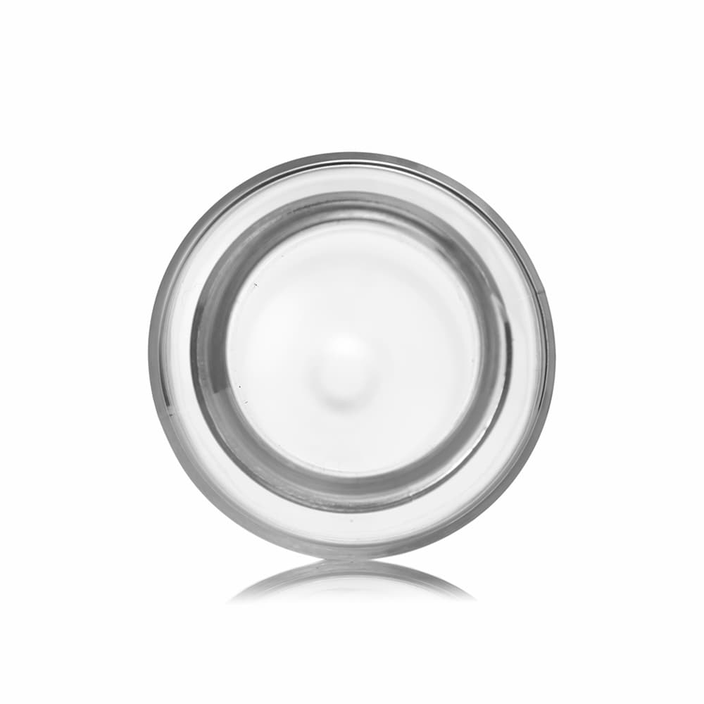 1 oz Clear PET Cylinder Round Bottle with 20-410 neck finish - Product image