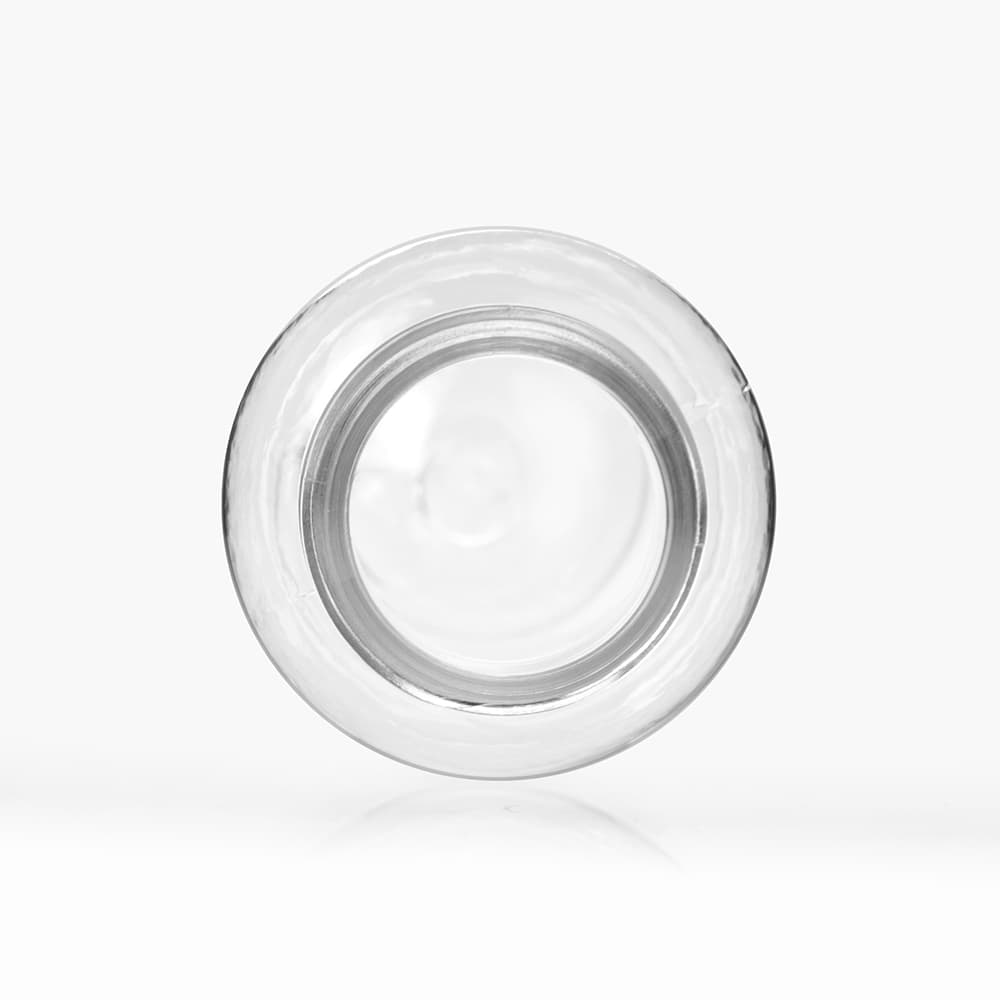 1 oz Clear PET Cosmo Bottle with 20-410 neck finish - Product image