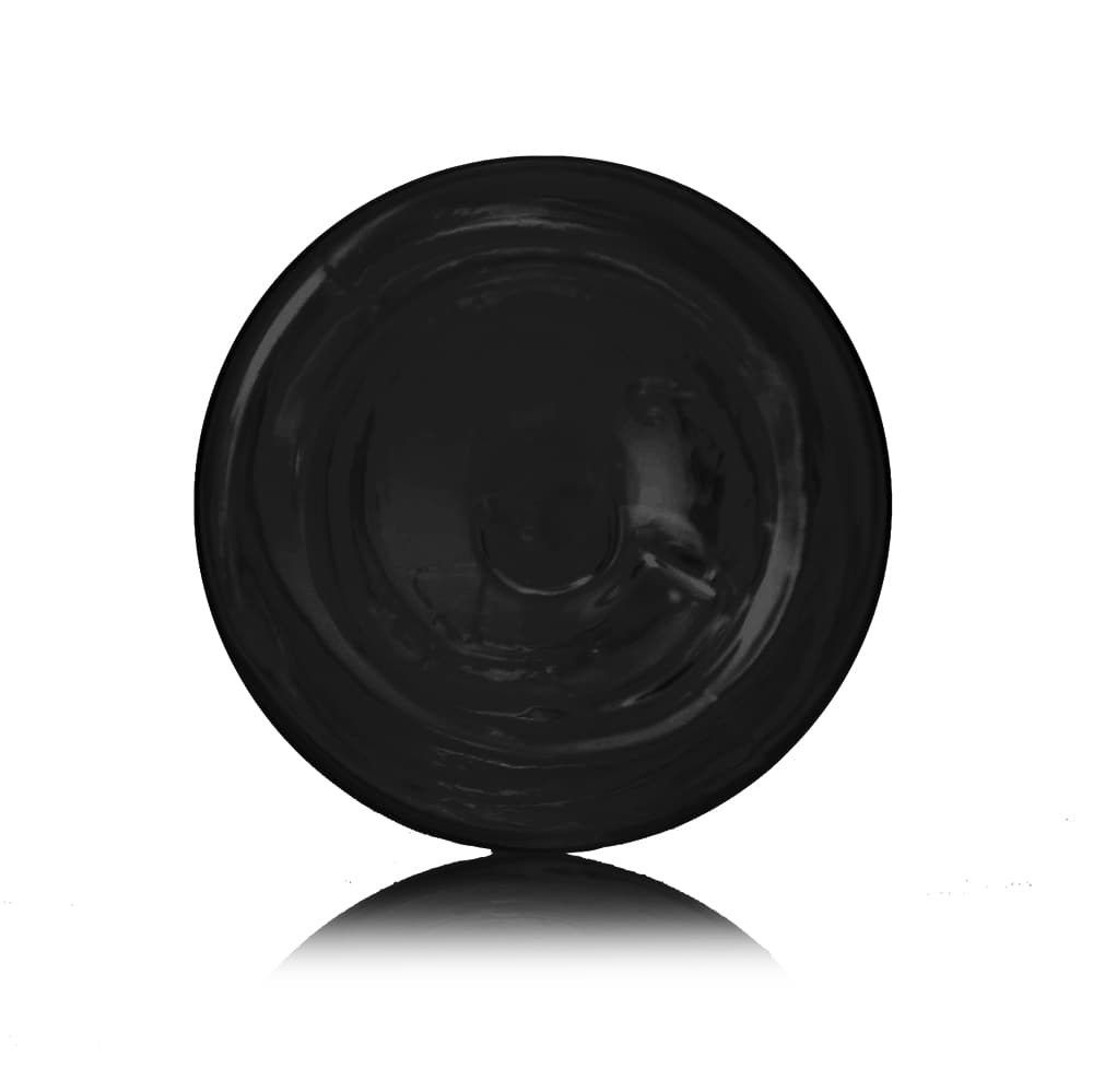 1 oz Black PET Cosmo Bottle with 20-410 neck finish - Product image