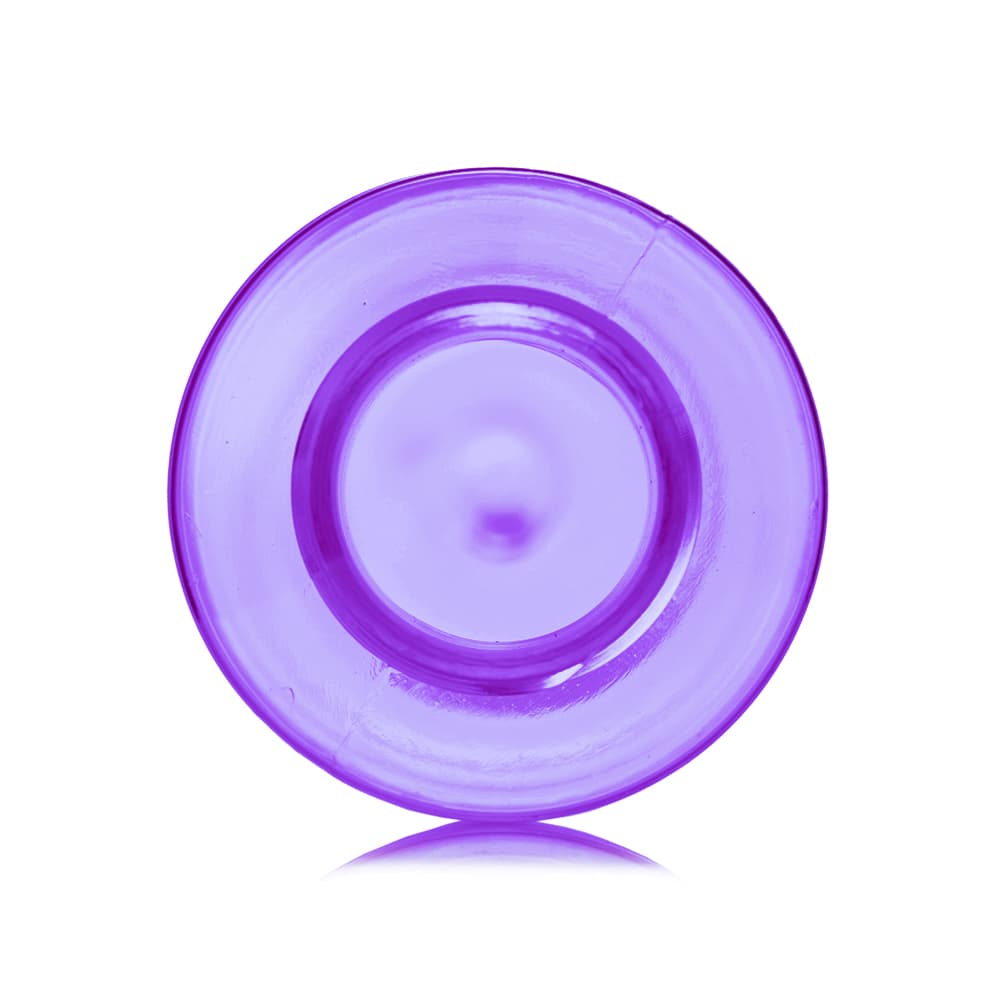 2 oz Purple PET Cylinder Round Bottle with 20-410 neck finish - Product image