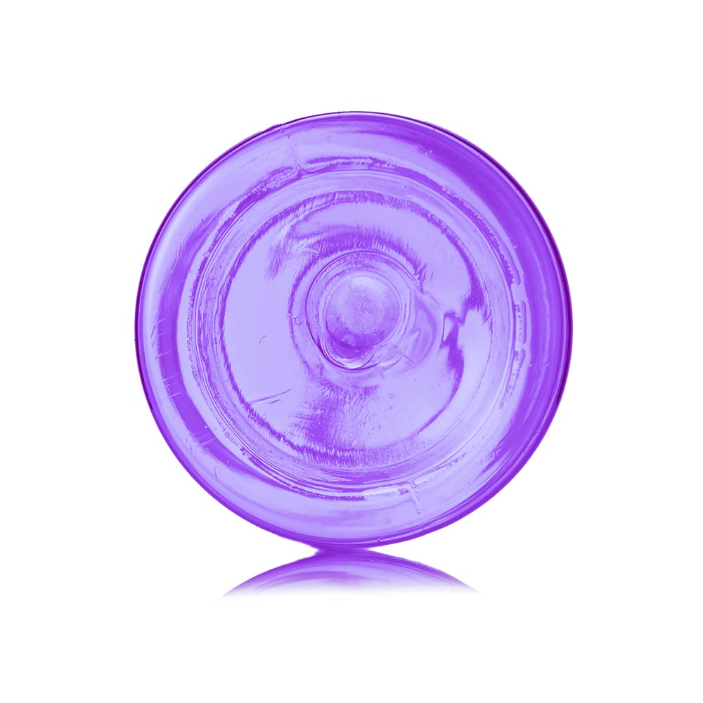 2 oz Purple PET Cylinder Round Bottle with 20-410 neck finish - Product image