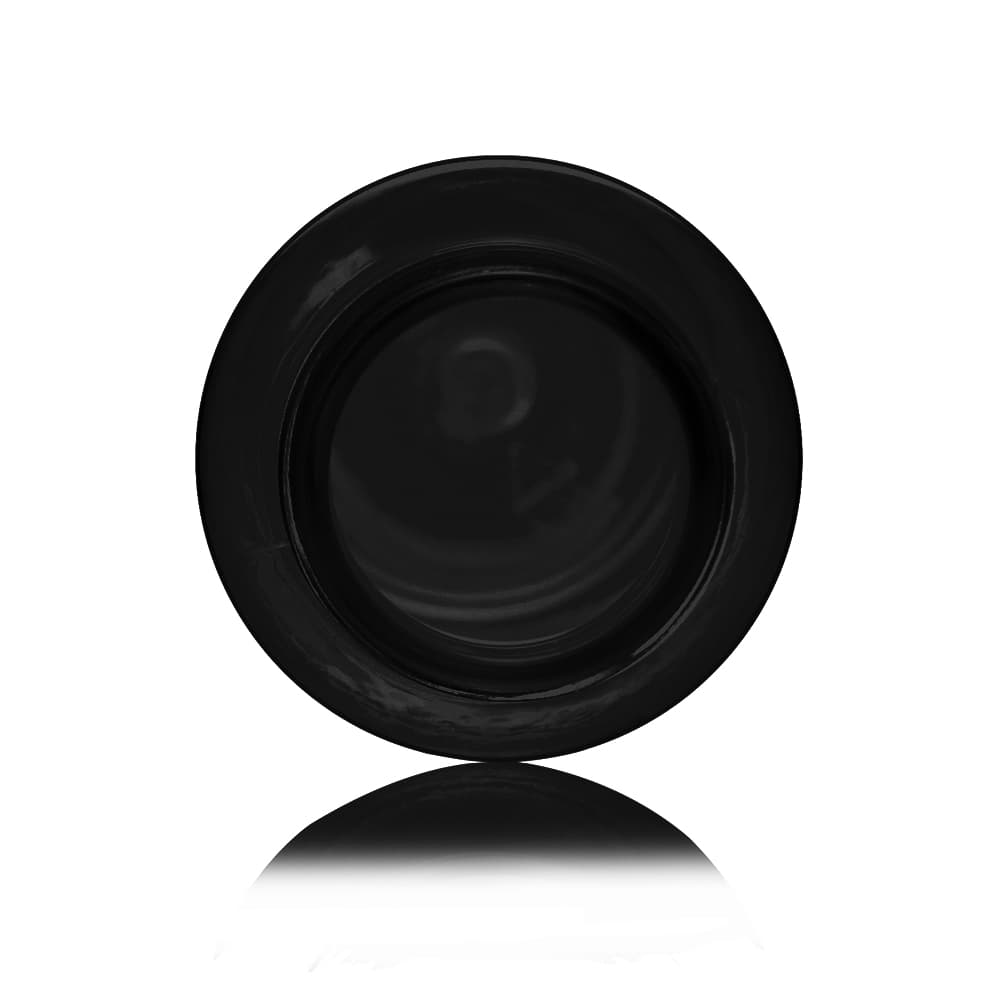 2 oz Black PET Cosmo Bottle with 24-410 neck finish - Product image