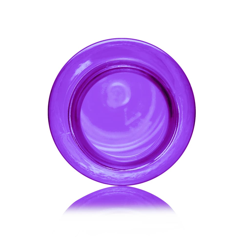 2 oz Purple PET Cosmo Bottle with 24-410 neck finish - Product image