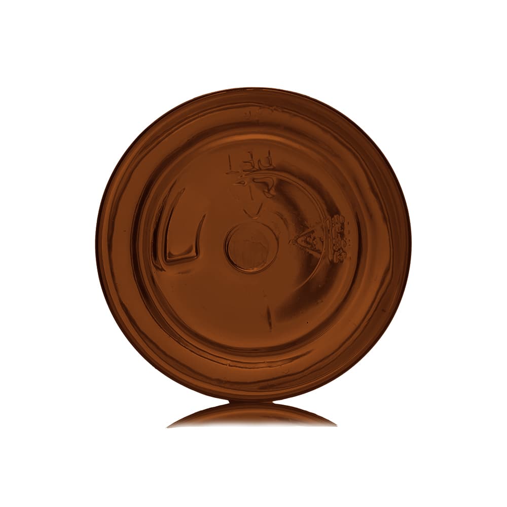 2 oz Amber PET Foam Bottle Bottle with 30-400 neck finish - Product image