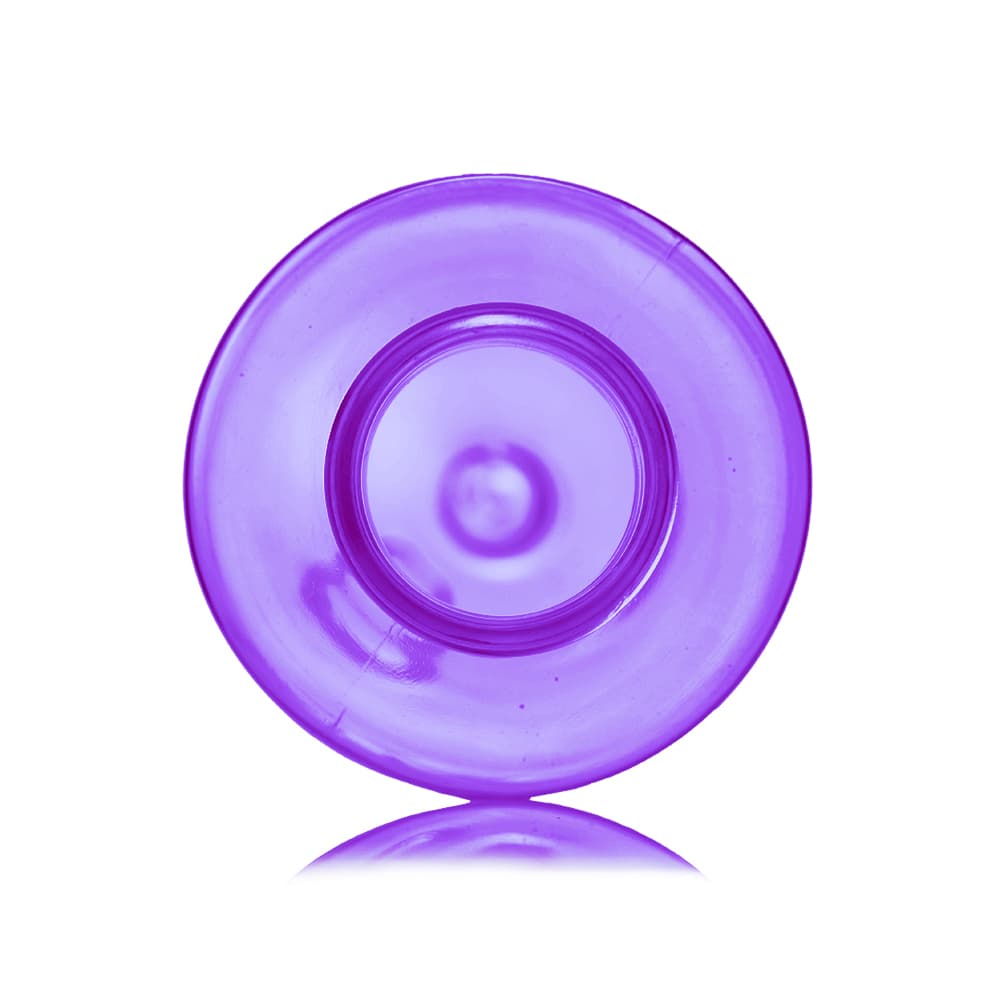 4 oz Purple PET Cylinder Round Bottle with 24-410 neck finish - Product image