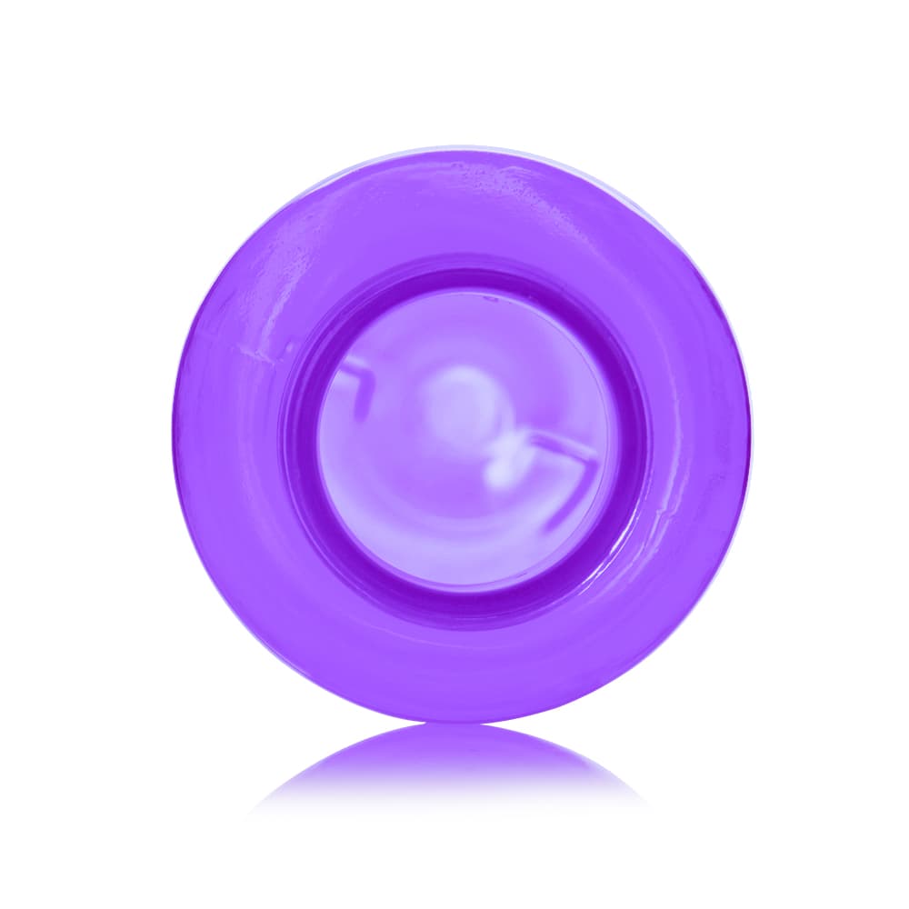 4 oz Purple PET Bullet Bottle with 24-410 neck finish - Product image