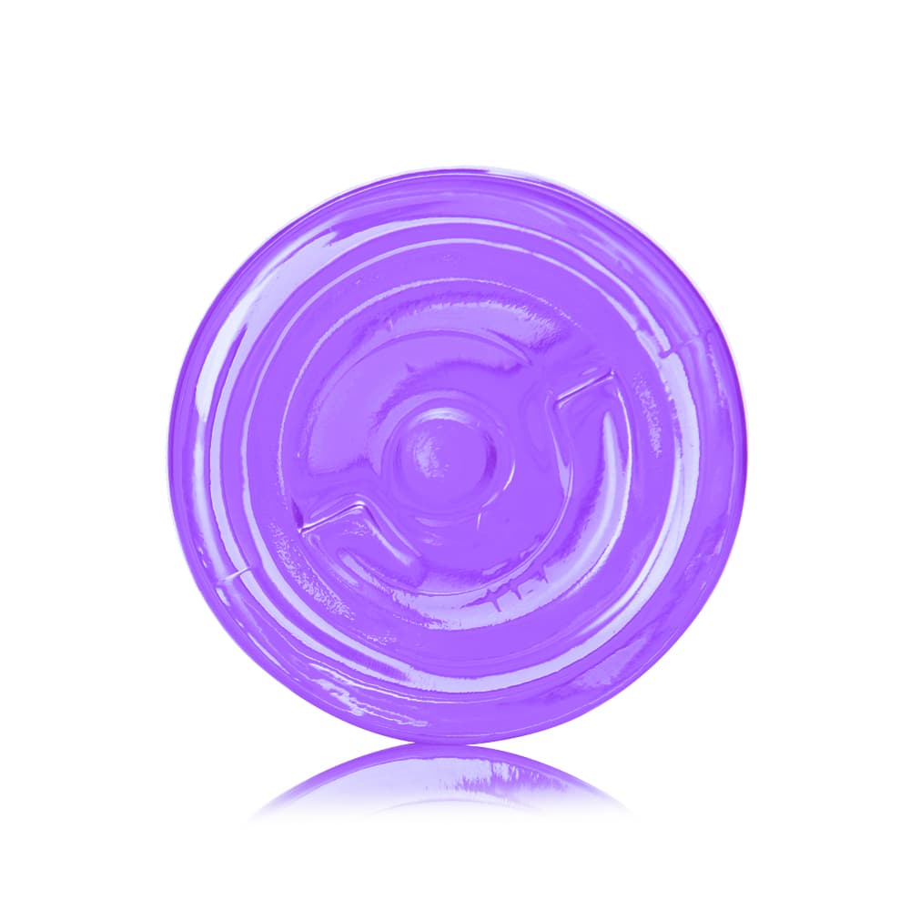 4 oz Purple PET Bullet Bottle with 24-410 neck finish - Product image