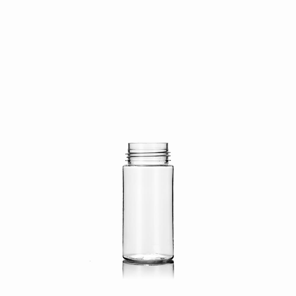 4 oz Clear PET Foam Bottle Bottle with 42-410 neck finish - Product image
