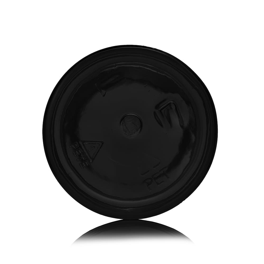 4 oz Black PET Foam Bottle Bottle with 42-410 neck finish - Product image