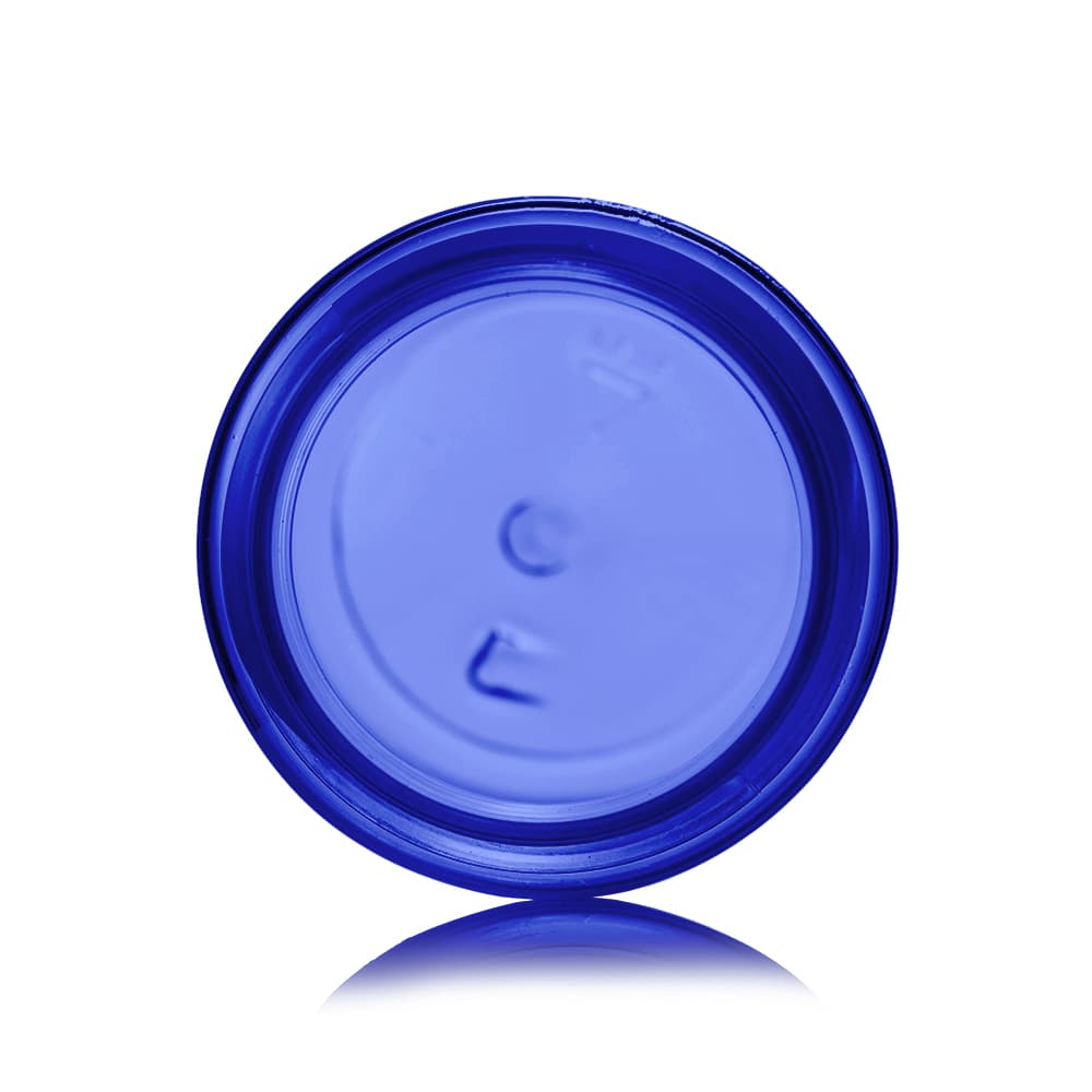 4 oz Blue PET Foam Bottle Bottle with 42-410 neck finish - Product image