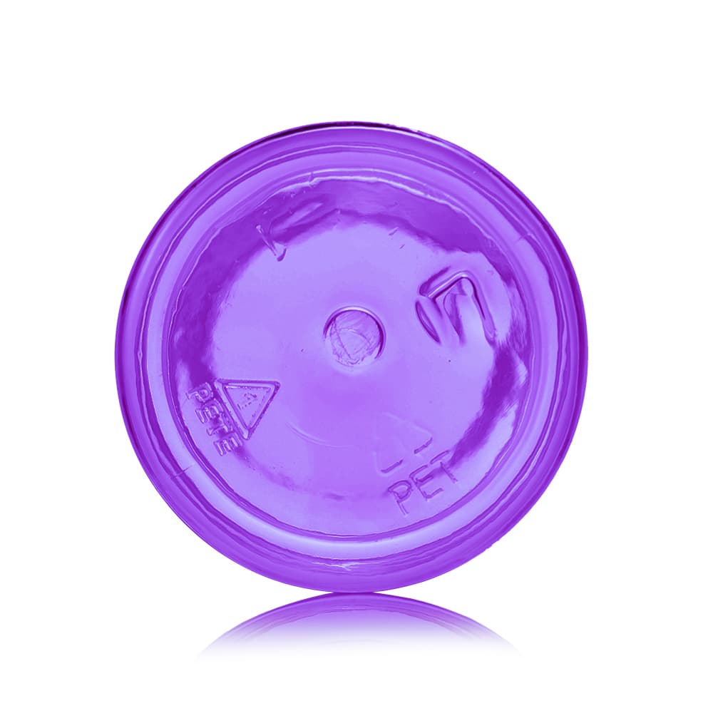 4 oz Purple PET Foam Bottle Bottle with 42-410 neck finish - Product image