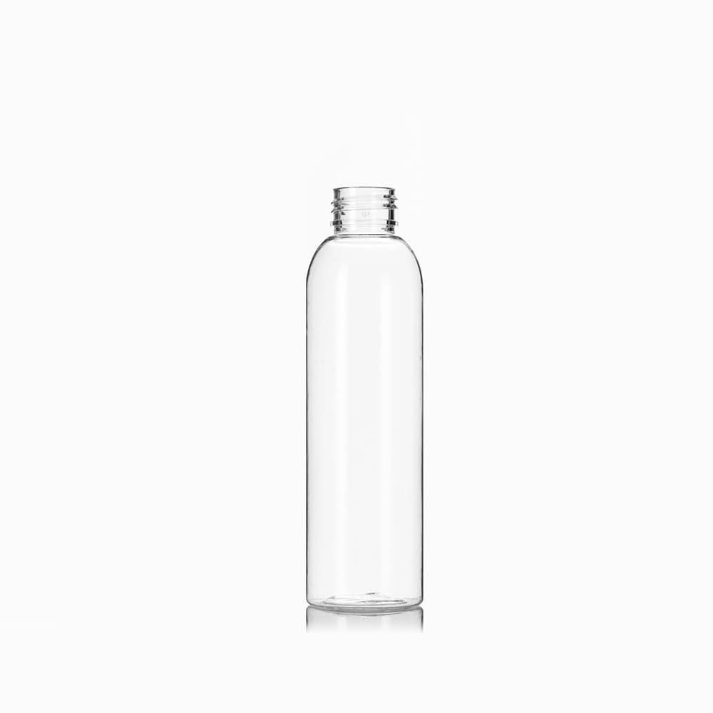 5 oz Clear PET Bullet Bottle with 24-410 neck finish - Product image