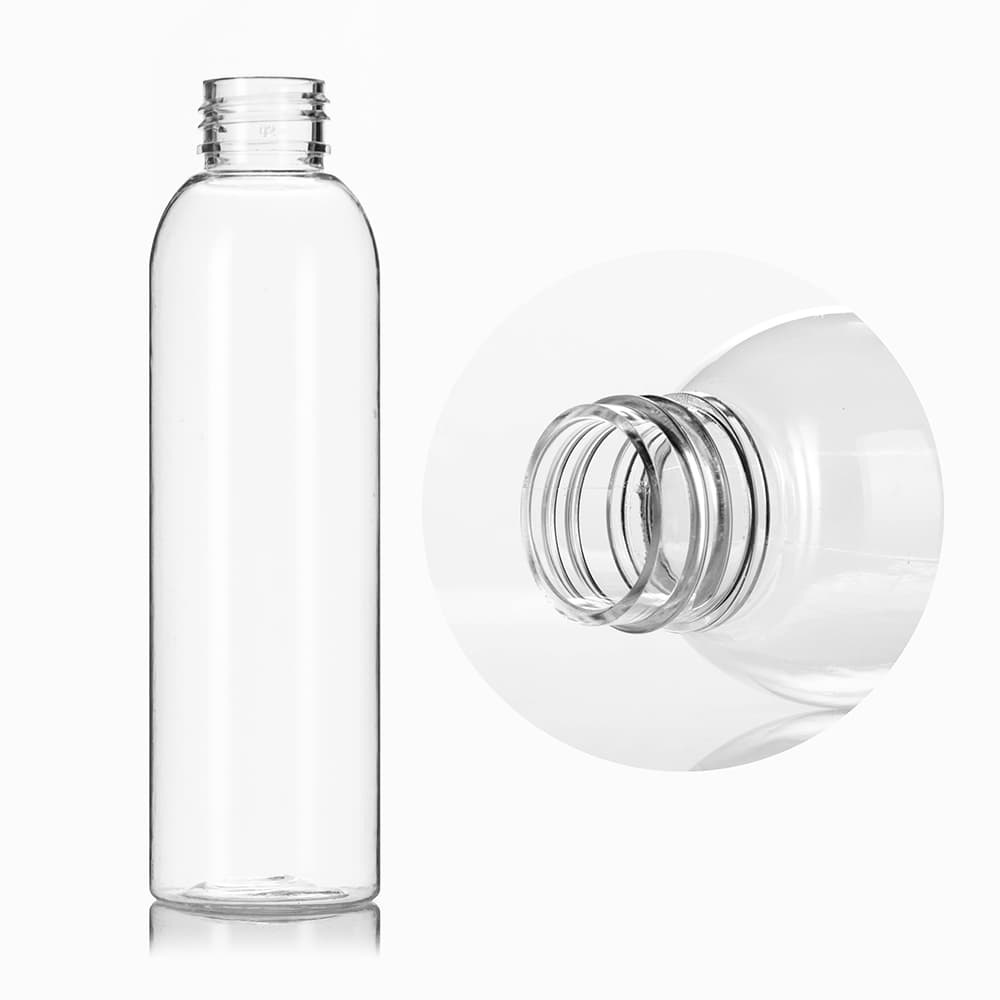 5 oz Clear PET Bullet Bottle with 24-410 neck finish - Product image