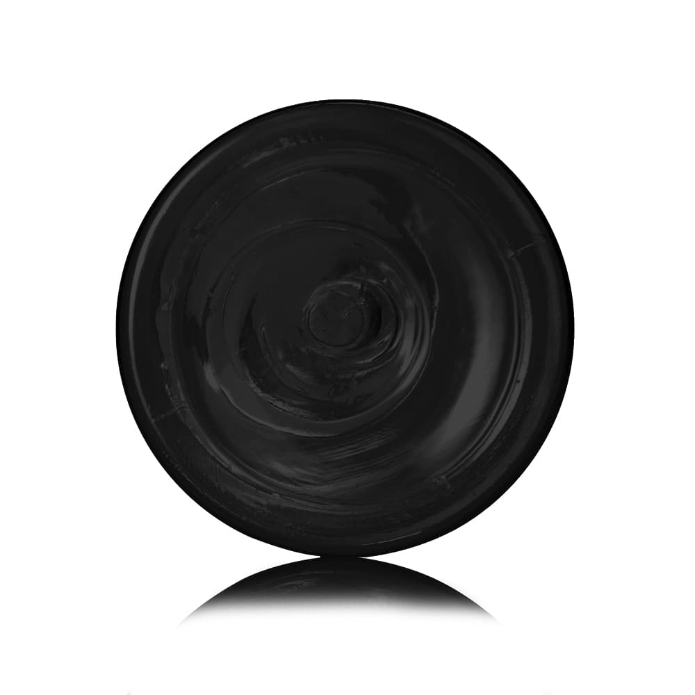 5 oz Black PET Bullet Bottle with 24-410 neck finish - Product image