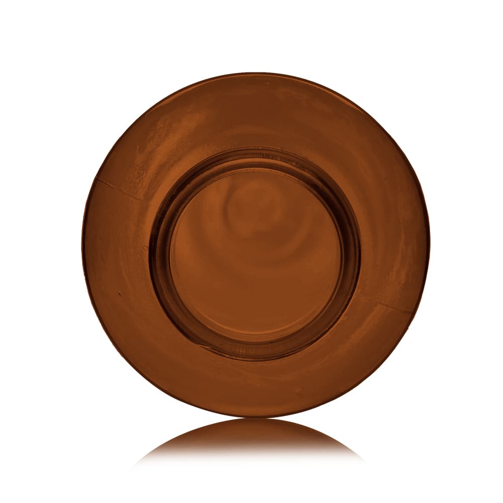 5 oz Amber PET Bullet Bottle with 24-410 neck finish - Product image