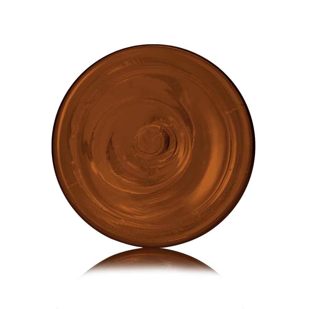 5 oz Amber PET Bullet Bottle with 24-410 neck finish - Product image