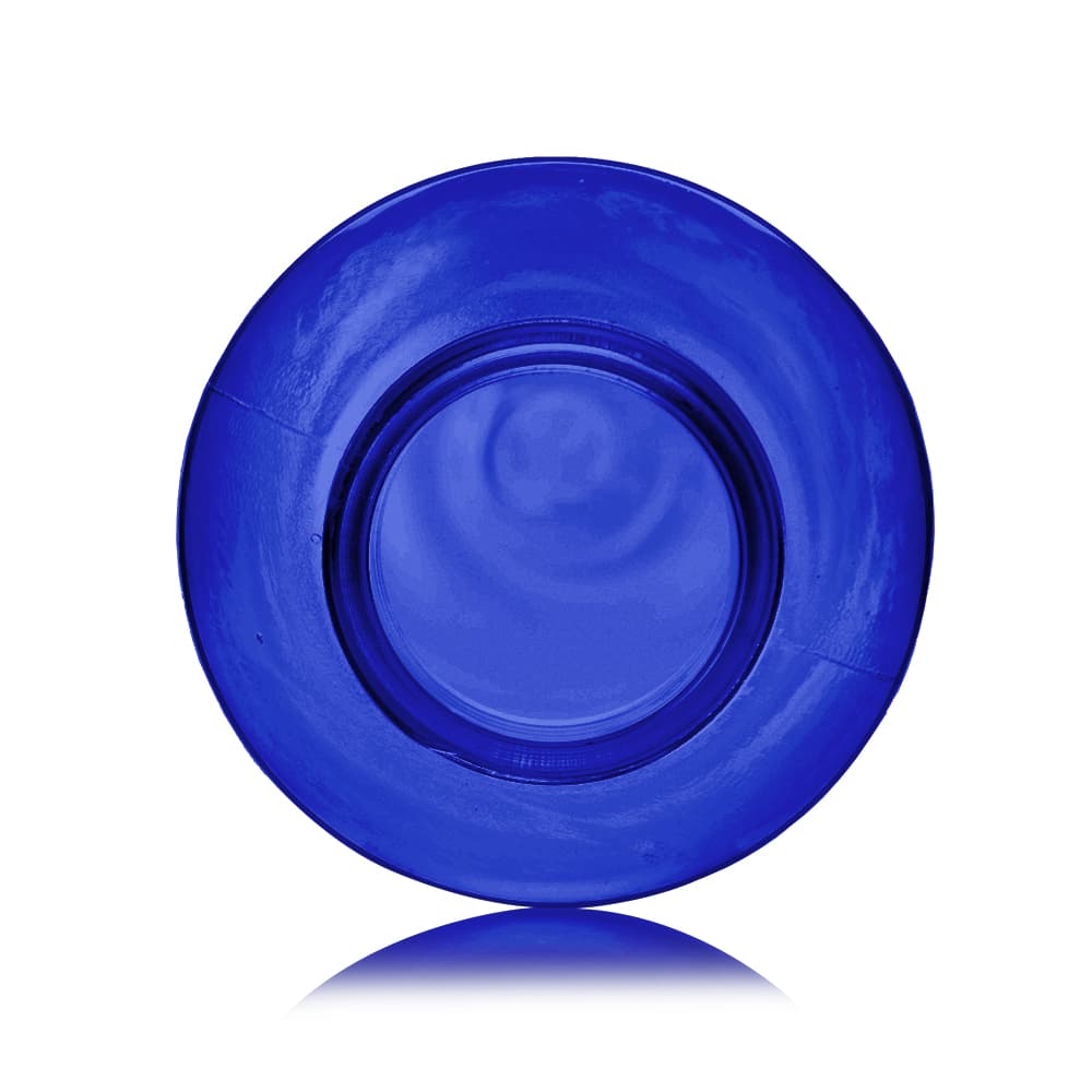 5 oz Blue PET Bullet Bottle with 24-410 neck finish - Product image