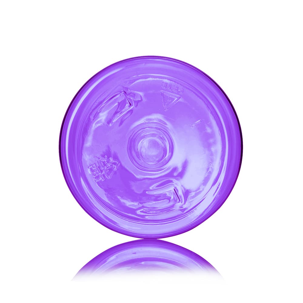 6 oz Purple PET Cosmo Bottle with 24-410 neck finish - Product image