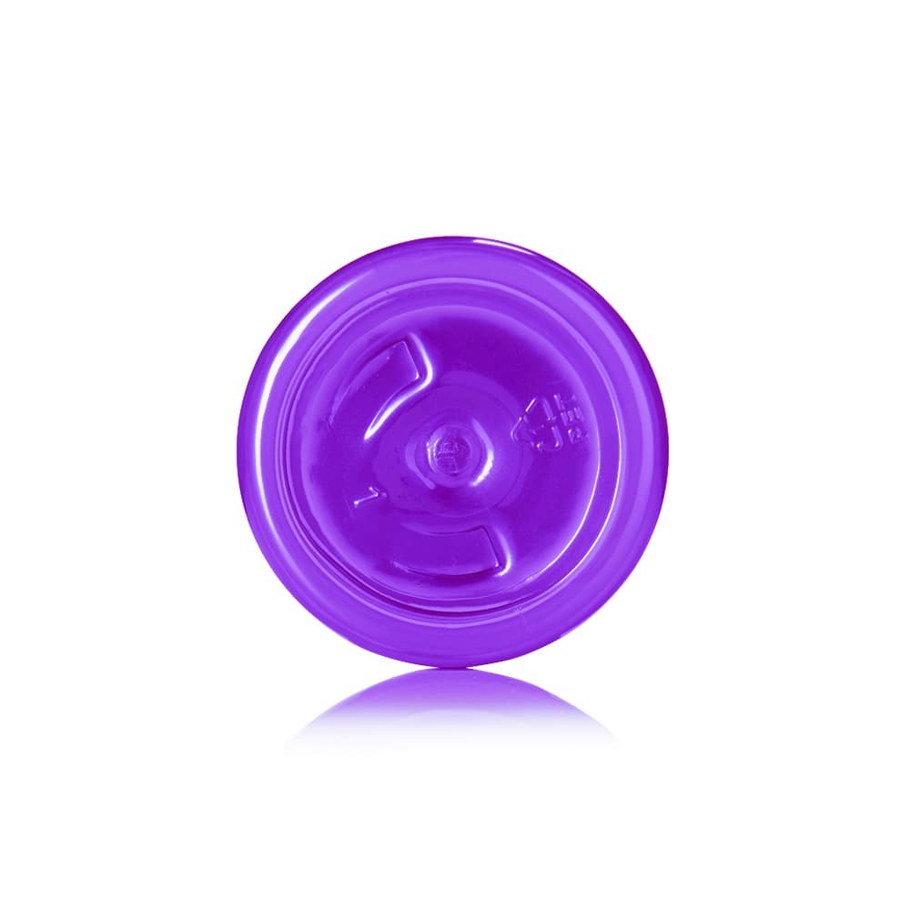 6 oz Purple PET Boston Tall Bottle with 24-410 neck finish - Product image