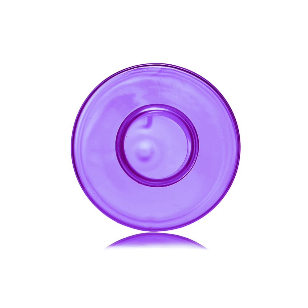 8 oz Purple PET Cylinder Round Bottle with 24-410 neck finish - Product image