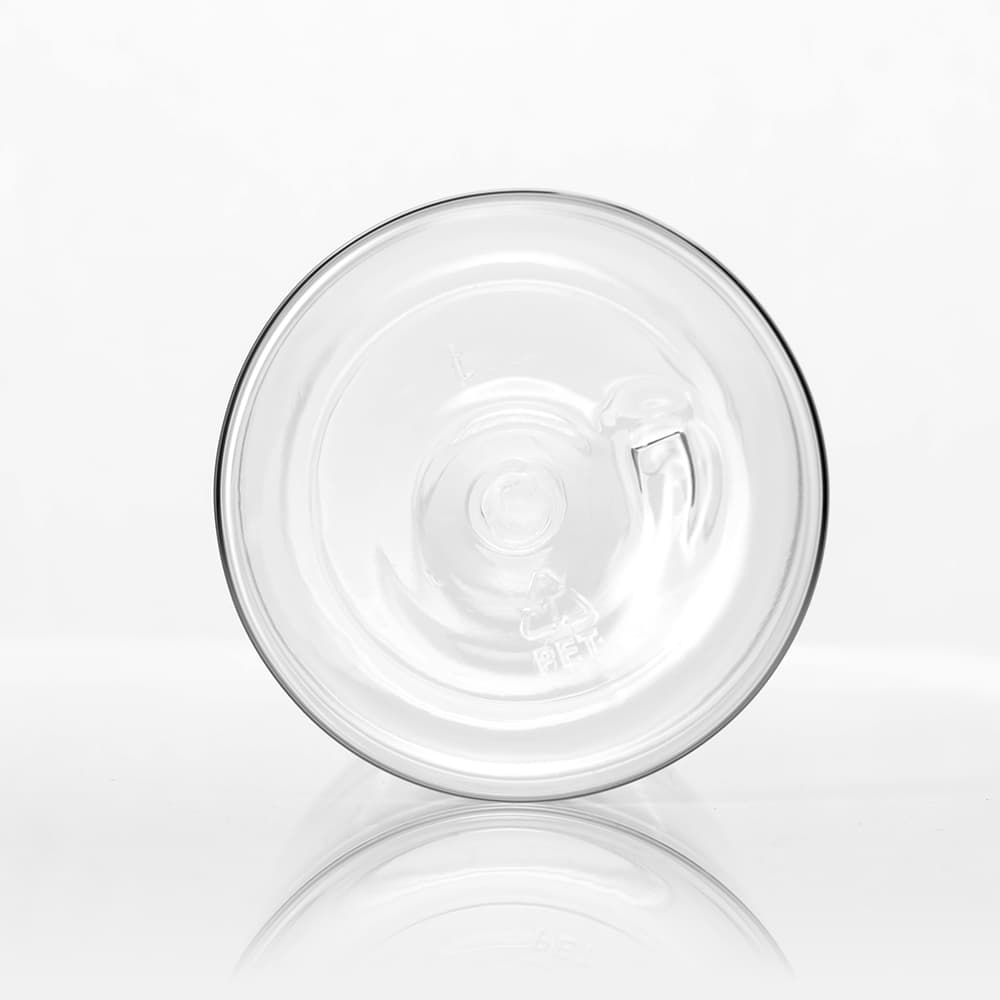 8 oz Clear PET Bullet Bottle with 24-410 neck finish - Product image