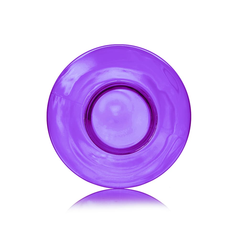 8 oz Purple PET Bullet Bottle with 24-410 neck finish - Product image