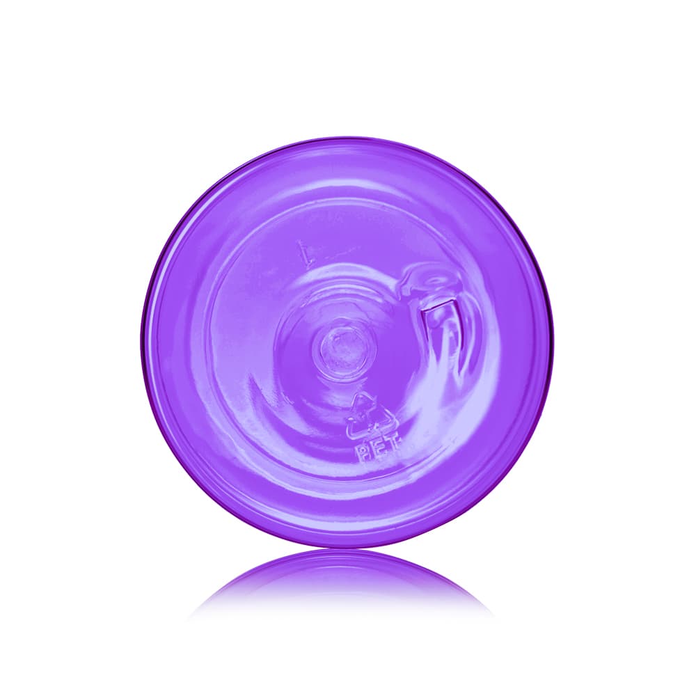 8 oz Purple PET Bullet Bottle with 24-410 neck finish - Product image