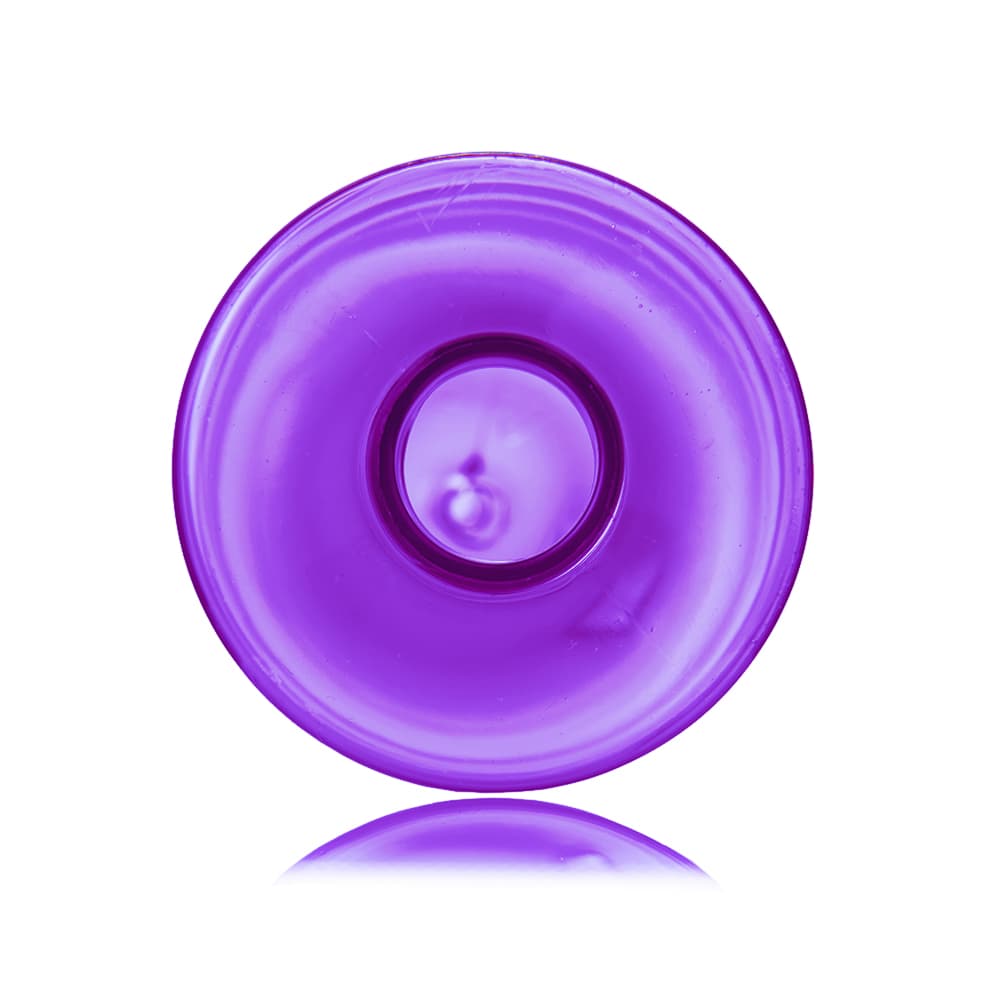 10 oz Purple PET Cylinder Round Bottle with 24-410 neck finish - Product image