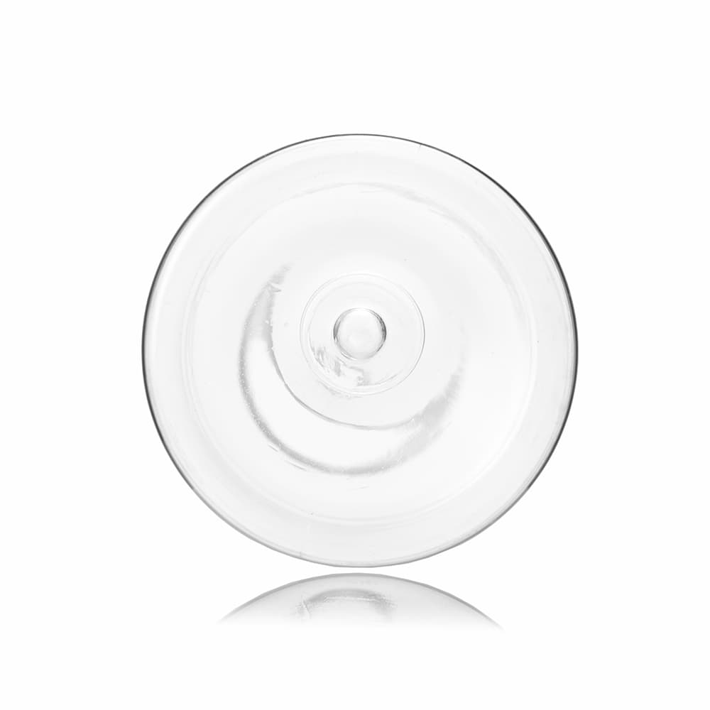 16 oz Clear PET Cylinder Round Bottle with 24-410 neck finish - Product image