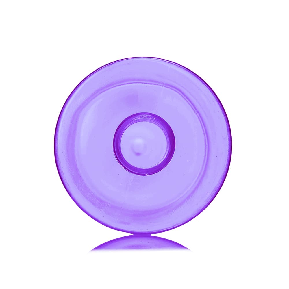 16 oz Purple PET Cylinder Round Bottle with 24-410 neck finish - Product image