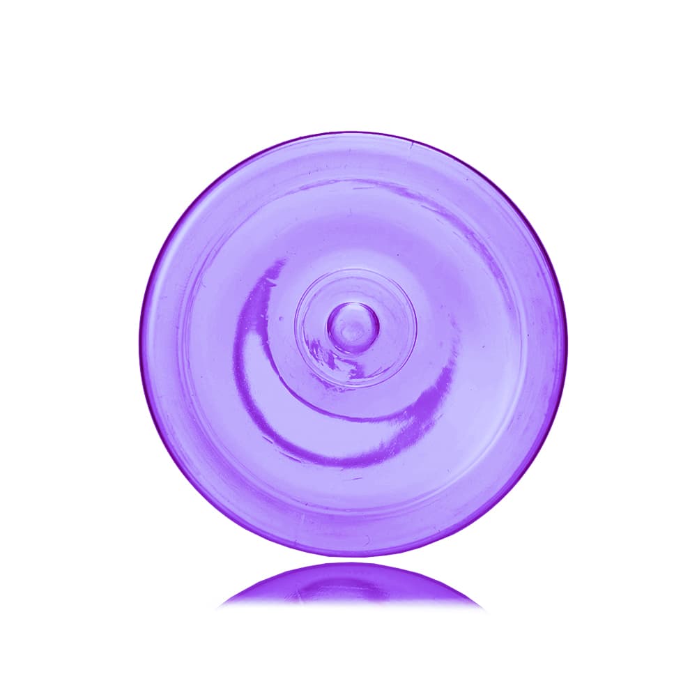 16 oz Purple PET Cylinder Round Bottle with 24-410 neck finish - Product image